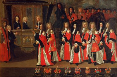 The Capitouls of Toulouse Welcoming the Dukes of Burgundy and Berry in 1701 by Jean Michel
